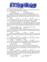 de thi dai hoc khoi B nam 2009