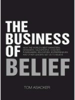 the business of belief how the