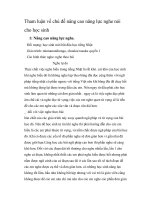 Tham luận về chủ đề nâng cao năng lực nghe nói cho học sinh học tiếng Nhật pot