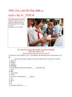 2008_Gợi ý giải đề-tiếng Anh-60ph_tuyển s lớp 10 _TP.HCM