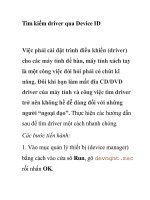Tìm kiếm driver qua Device ID ppsx