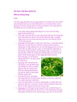 Ẩm thực Việt Nam (phần III ) pptx