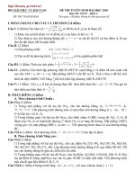 LT cấp tốc Toán 2010 số 15