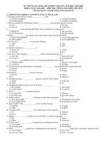 THI TS L10 chuyen Anh TPHCM nam 2007-2008