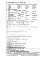 đề thi vào lớp 10 2009- 2010