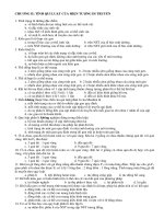 CHƯƠNG II: TÍNH QUI LUẬT CỦA HIỆN TƯỢNG DI TRUYỀN ppt