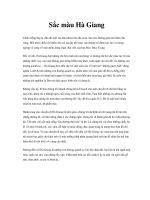 Sắc màu Hà Giang docx