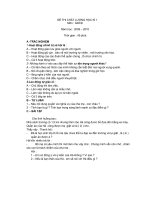 đề thi chất lượng học kì 1 lớp 8 môn GDCD