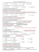 bai tap TN tong hop on thi DH (hay)