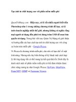 Tạo ảnh in chất lượng cao với phần mềm miễn phí ppsx