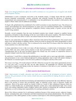 Bài Luận Mẫu Thi IELTS