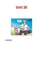 Unit 30 Vocabulary ppsx