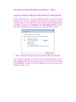 Tùy chỉnh User Profile mặc định trong Windows 7 – Phần 4 Sysprep và Capture cài đặt pot