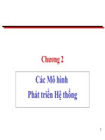 Các mô hình phát triển hệ thống pot