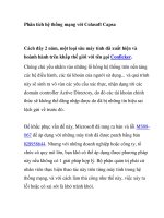 Phân tích hệ thống mạng với Colasoft Capsa docx