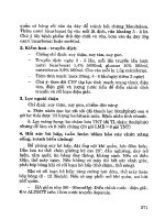 Hồi sức cấp cứu toàn tập - Các thuốc bình thản hoặc trấn tĩnh doc