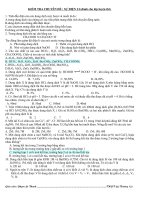 KIỂM TRA CHUYÊN ĐỀ LUYỆN THI