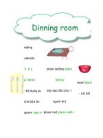 từ vựng về dụng cụ gia đình pot