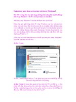 5 cách đơn giản tăng cường bảo mật trong Windows 7 doc