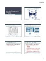 Lập trình ứng dụng quản lý - chương 5 - ADO.NET pdf