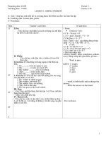 GIÁO ÁN TỰ CHỌN 12- 3 NĂM