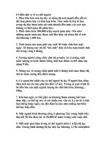 15 điều thú vị về cơ thể người