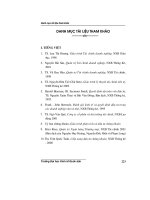 Giáo trình tài chính doanh nghiệp - Tài liệu tham khảo potx