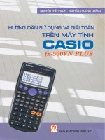 Giải Thuật Toán Trên FX 500VNP phần 1 ppsx