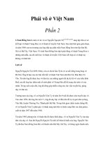 Phái võ ở Việt Nam - Phần 2 pdf