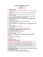 Trắc nghiệm chương 3 ngân sách nhà nước doc