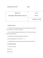 Phương pháp xác định cặn không tan trong nước - TCVN 3732 - 82 docx