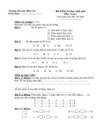 Đề KĐCL HSG lớp 1 môn toán năm học 2009-2010