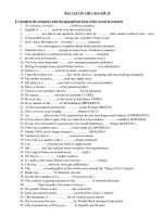 ĐỀ ÔN TUYỂN SINH VÀO LỚP 10 Môn Tiếng Anh Đề28