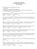 ĐỀ THI THỬ ĐH -HÓA HOC-5