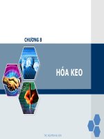 Chương 8: Hóa keo ppt