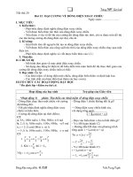 GIAO AN VAT LY 12 CO BAN (CHUONG III)