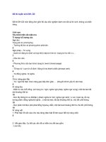 Cấu trúc đề thi môn Tiếng Anh 2010 (tuyển sinh ĐH, CĐ năm 2010)