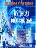 Báo cáo: Kỹ thuật điều chế QAM ppt