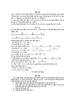 de va dap an on thi hoc sinh gioi vat ly 7