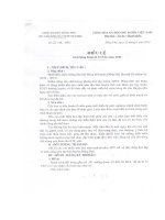 Điều Lệ Giải Bóng Đá U13 Huyện