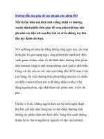 Hướng dẫn tìm phụ đề cực nhanh cho phim HD pdf