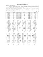 bài tập dài máy điện lớp tđh k56a