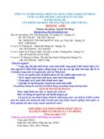 Giói thiệu về sản phẩm máy lọc nước