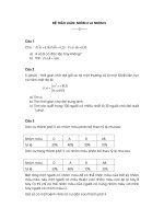 Bài tập xác suất thống kê UEH 8 pdf