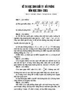 Ôn thi vào chuyên toán 10 rất hay