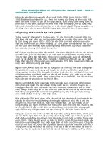 TÌNH HÌNH VẬN ĐỘNG VÀ SỬ DỤNG ODA THỜI KỲ 2001 2005 VÀ NHỮNG BÀI HỌC RÚT RA pot