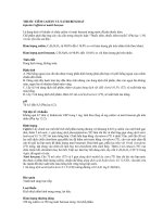 THUỐC TIÊM CAFEIN VÀ NATRI BENZOAT ppsx