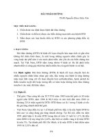 Giáo án y học - ĐÁI THÁO ĐƯỜNG pptx