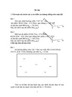 Bài tập bản đồ địa hình ppt