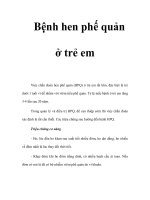 Bệnh hen phế quản ở trẻ em doc